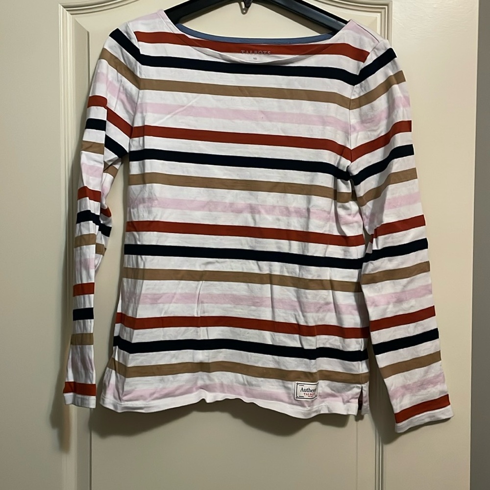 Talbots striped shirt